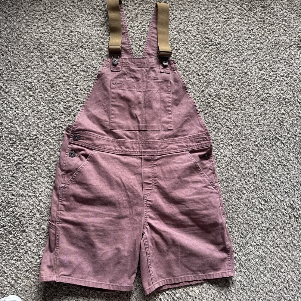REI Co-op Trailsmith Short Overalls Women's Size 8 Canyon Dusk Shortalls - Picture 3 of 9